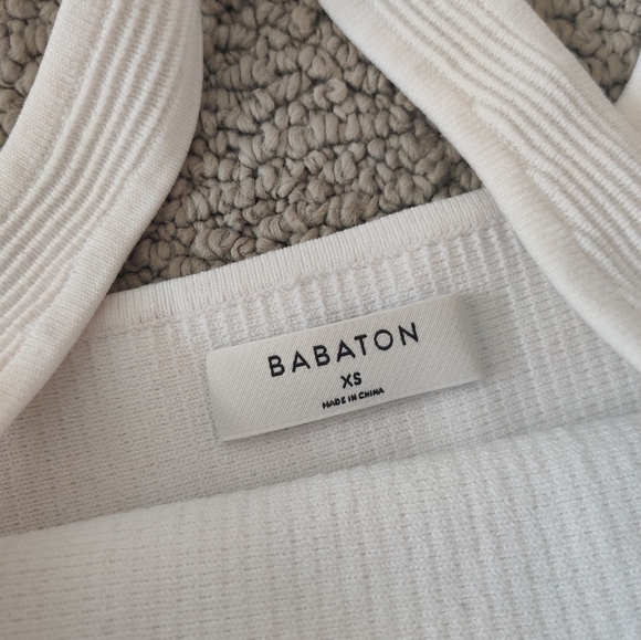 Babaton - Sculpt Knit Squareneck Cropped Tank - Picture 3 of 4